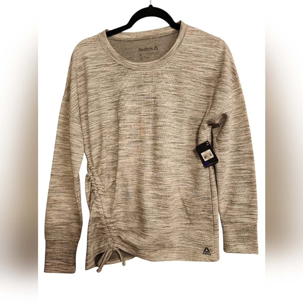 Reebok Women's Grey Long Sleeve Athletic Top